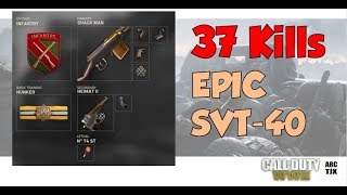 Epic "Shack Man" SVT-40, the 2 Shots Kill Monster | Call of Duty WW2 Gameplay