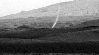 Dust Devil on Mount Sharp, Mars