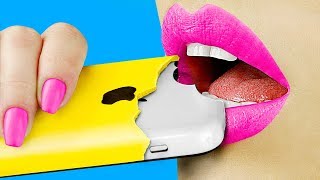 8 DIY FUNDAS COMESTIBLES PARA CELULAR / BROMAS COMESTIBLES
