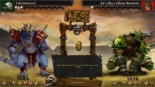 Angry Joe vs WowCrendor - Blood Bowl Week 2