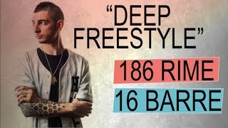 MADMAN chiude 186 rime* in 16 barre! - "Deep freestyle" - CTR ITA #03