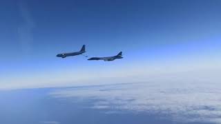 Сопровождение самолетов ВВС США над Черным морем