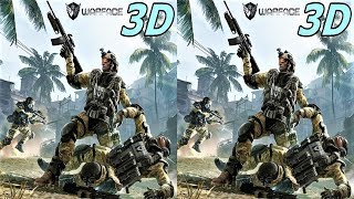 Warface 3D VR video 3D SBS  VR box видео для VR очков 1