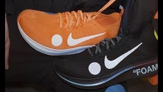 OFF WHITE X NIKE ZOOM FLY MERCURIAL FLYNIT开箱视频