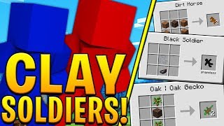 Minecraft CLAY SOLDIERS MODDED BATTLEDOME CHALLENGE - Minecraft Mod | JeromeASF