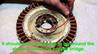F&P washing machine stator rewiring tutorial