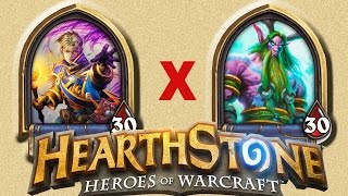 HEARTHSTONE игра с людьми #1 [Андуин и Малфурион]