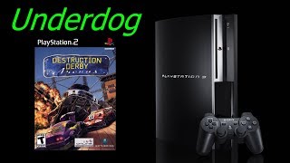 Destruction Derby Arenas Walkthrough (PS2) - Championship Part 5 - Underdog Lister - 60 fps