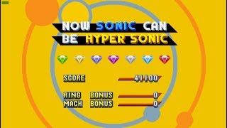 Hyper Sonic in Sonic Mania preview.