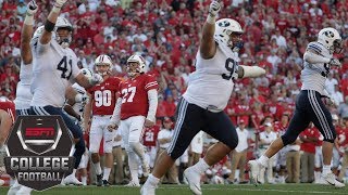 College Football Highlights: Wisconsin Badgers stunned by BYU Cougars | ESPN