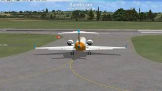 FSX ジェット機の基本操作　Part1　(720p HD　推奨）