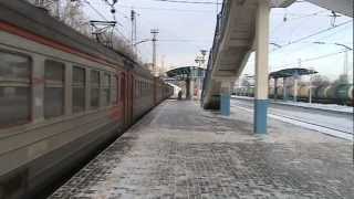 Электропоезд ЭР2Т-7188 станция Москва-Сортировочная