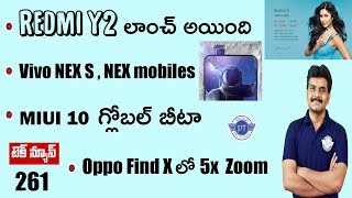 technews 261 Redmi Y2 Launched,Oppo Find X 5X Zoom,Honor GPU Turbo,Vivo Nex Phones etc
