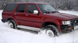 4Runner по снегу