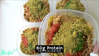 60g Protein Vegan Meal Prep | Vitamin Katie
