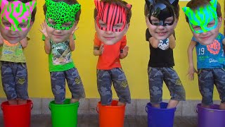 Five little Monkeys Jumping on the bed, Baby songs for children