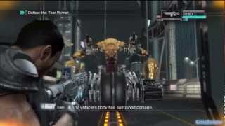 Binary Domain Chapter 4 Boss Tsar Runner Gameplay HD (Xbox360, PS3)