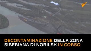 Disastro ambientale in Siberia, la difficile decontaminazione in corso