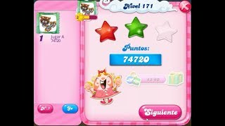 Cómo pasar el nivel 171 de Candy Crush Saga - Sin booster