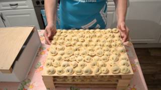 Мое приспособление для заморозки пельменей.