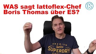 Was sagt Lattoflex Chef Boris Thomas über ES Faszienarbeit