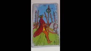 The Six of Wands as Feelings in a Love Reading
