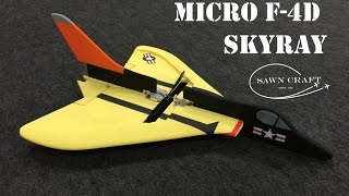 Sawn Craft Micro F-4D Skyray - Flight Video