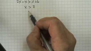 Inecuaciones de primer grado 01