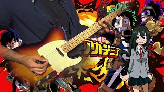 【TAB】THE DAY - Porno Graffitti【Boku no Hero Academia  Opening】【Guitar Cover】