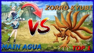 ? NARUTO ONLINE - Invasión 9 COLAS - FORMACIÓN MAIN AGUA [TOP 1] ?