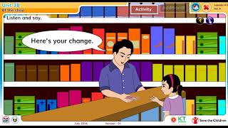 Class Three | English Unit 38 | Unit 38 At the shop 4-5 | English for Today