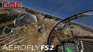Aerofly FS 2 [VR] - The Rocky Mountains @ Mach 2 - F15E Strike Eagle