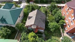 Гостевой дом "Стефания" в п. Новомихайловский. Аэросъемка