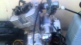 First start of LIfan LF200GY-5 dirt bike engine