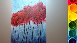 Рисуем гуашью [Необычные приемы в рисовании]
