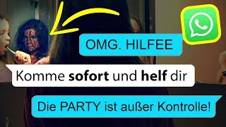 Party außer Kontrolle!!! Whatsapp Chat  ??