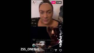 Alexa Bliss Nia Jax Team Rude Instagram Live Total Divas doggies WWE