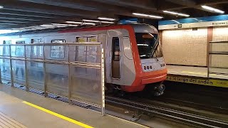 Recopilación de trenes del Metro de Santiago (9)