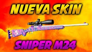 ¡TIRACO ENTRE EL HUMO! LA NUEVA SKIN DEL M24 | PLAYERUNKNOWN'S BATTLEGROUNDS (PUBG)