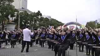 愛知工業大学名電高校 吹奏楽部@ 栄まちじゅう音楽広場 2015