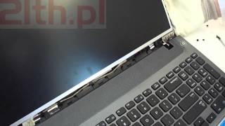 How to replace or remove LCD LED screen in Samsung 350V5C or 355V5C