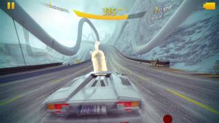 Asphalt 8 Airborne lamboghini countach  как сделать 4 кратный разворот за прыжок