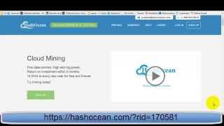 15 KHs бесплатно, HashOcean новый облачный майнинг