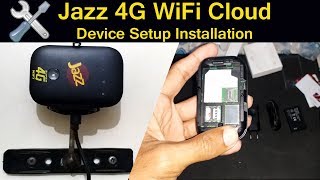 Jazz 4G WiFi Cloud Device Setup Installation