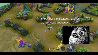 TUTORIAL ZOOM OUT/DRONE SCREEN MOBILE LEGENDS NO ROOT (OPPO F5) | Mobile Legends Indonesia