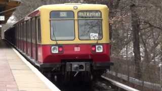 S-Bahn Berlin - die Linie S3 mit den Zügen Baureihe 485 HD (historisch)