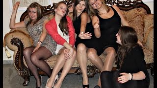 Nylon pantyhose compilation 905