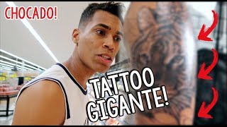 ELA FEZ UMA TATTOO GIGANTE!!