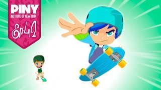 PINY Institute of New York - El Skater (T1 - Ep42) ? ❤ ? DISNEY CHANNEL