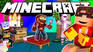 Minecraft Do Not Laugh | ROSS' RESTAURANT AND SKY'S GUMBALL (GAME)